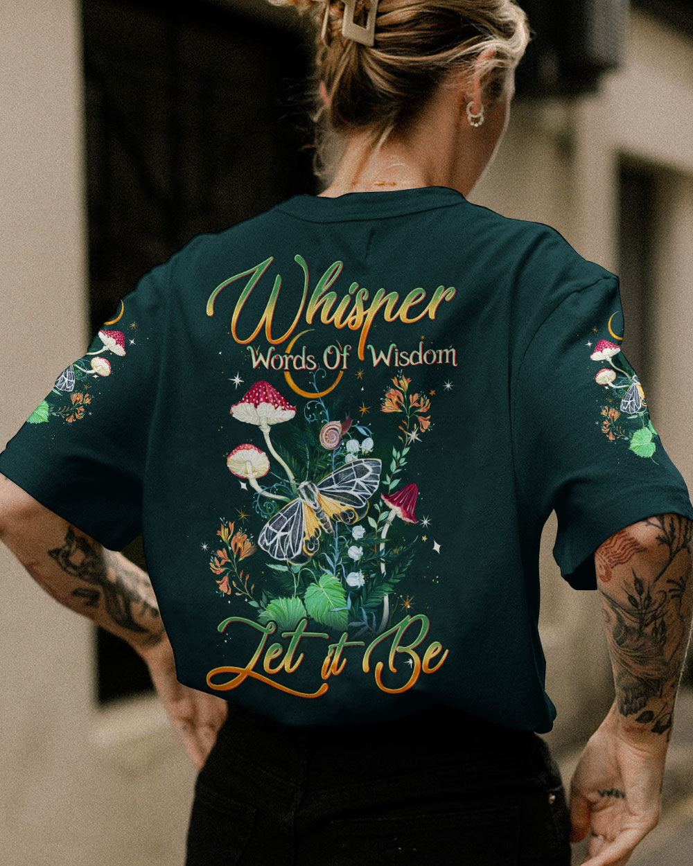 WHISPER WORDS OF WISDOM ALL OVER PRINT - YHDU2804232