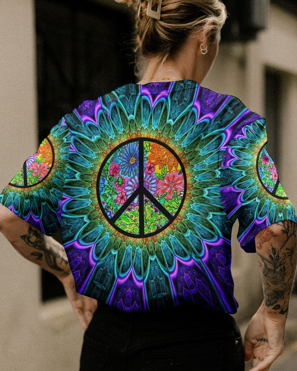 I GOT A PEACEFUL TIE DYE ALL OVER PRINT - TYTM1204233