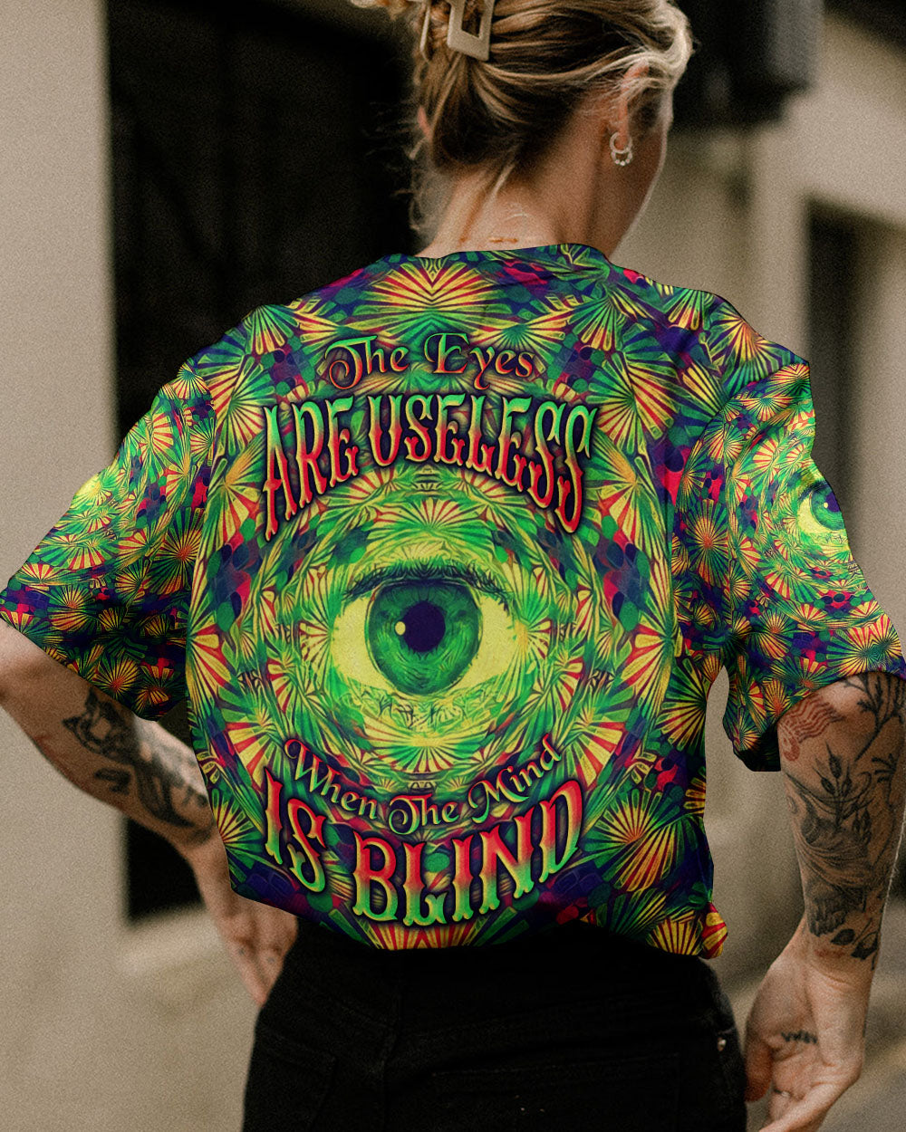 THE EYES ARE USELESS ALL OVER PRINT - YHLN2704233