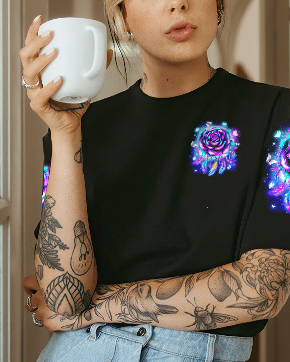 WHISPER OF WISDOM ROSE ALL OVER PRINT - TYTM1704231