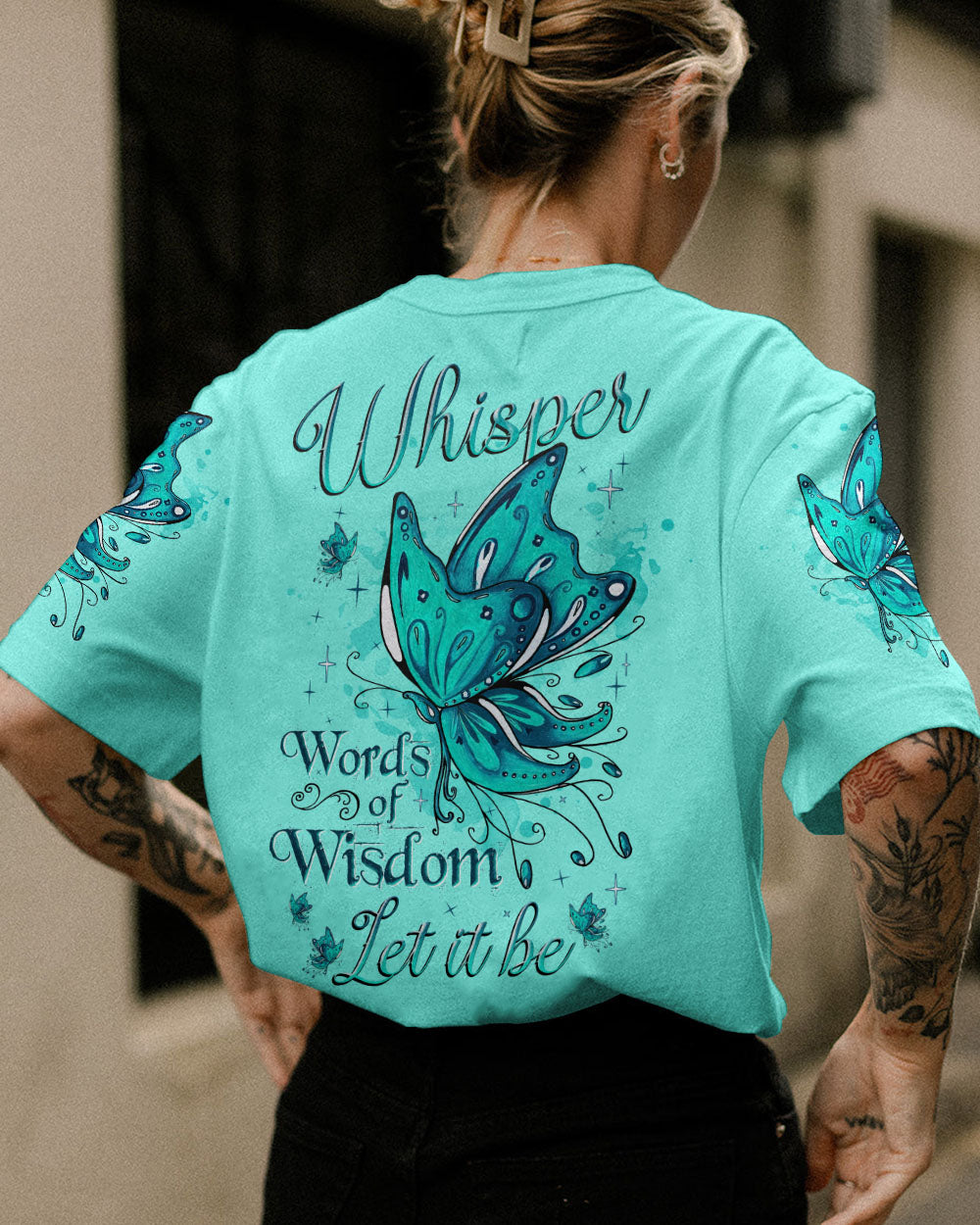 WHISPER WORDS OF WISDOM BUTTERFLY ALL OVER PRINT - TLNZ2205232