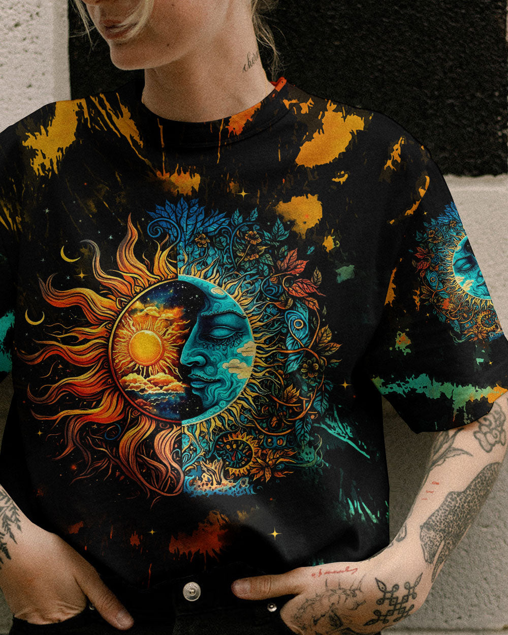 LIVE BY THE SUN TIE DYE ALL OVER PRINT- TYTM1105231