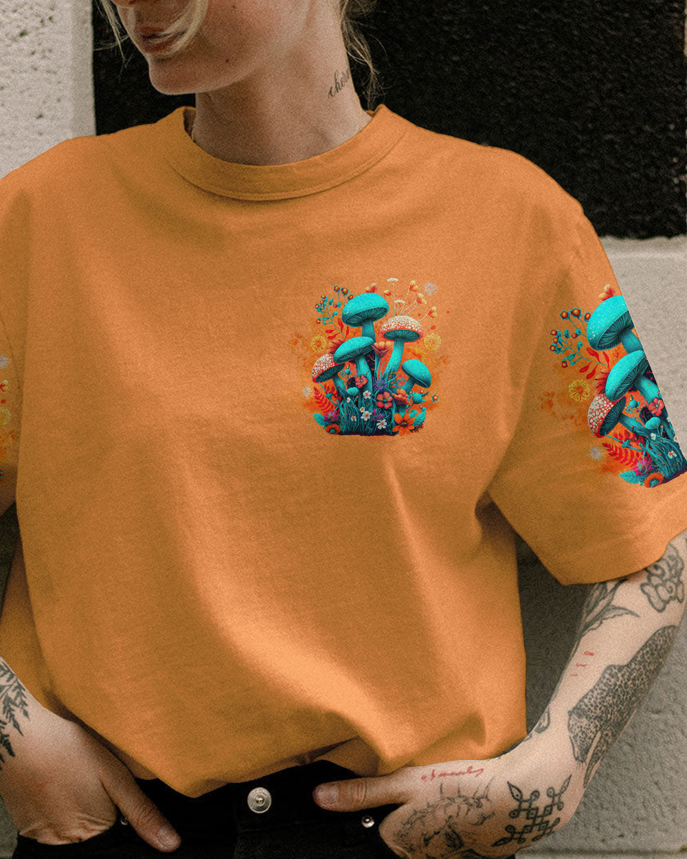 EAT MUSHROOMS SEE THE UNIVERSE ALL OVER PRINT - TLTW2504235