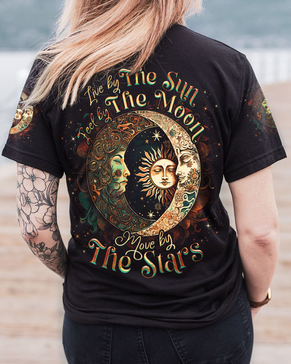 LIVE BY THE SUN VINTAGE ALL OVER PRINT - TLNO0505232