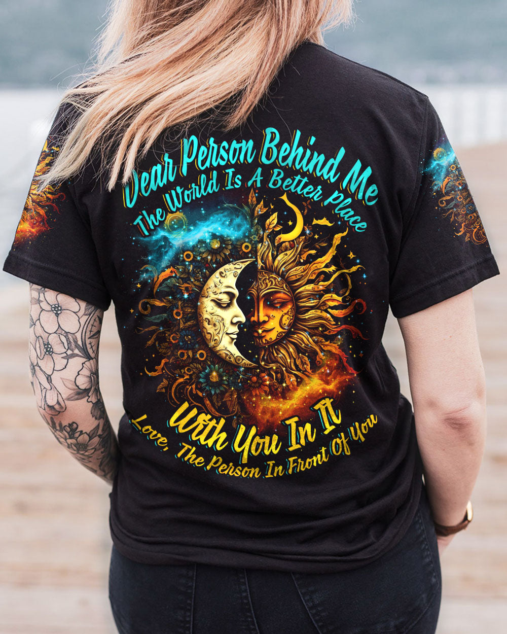 DEAR PERSON BEHIND ME ALL OVER PRINT - TYTD2204231