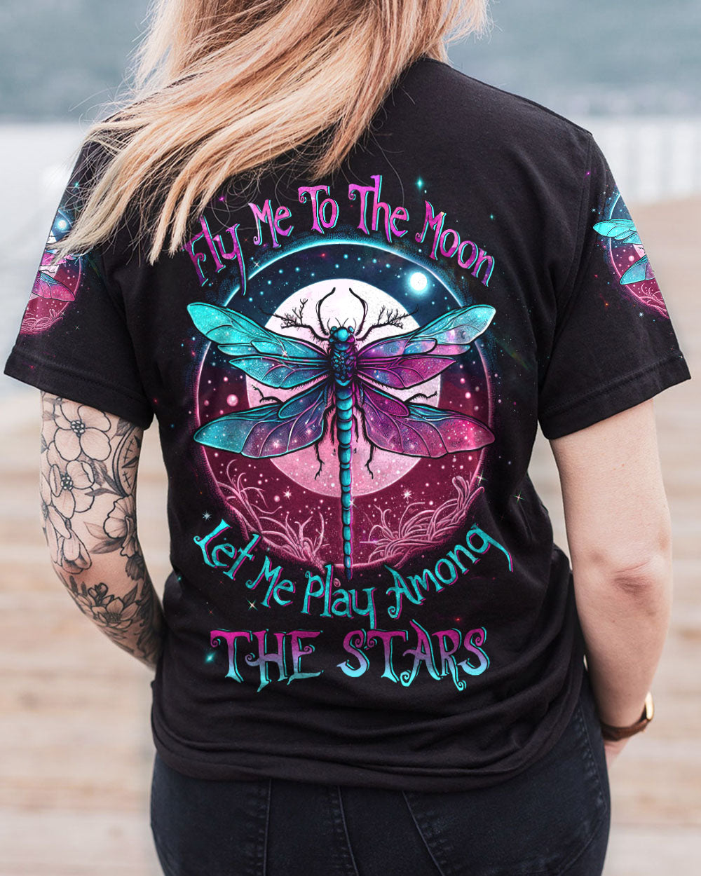 FLY ME TO THE MOON ALL OVER PRINT - TYTW0804235