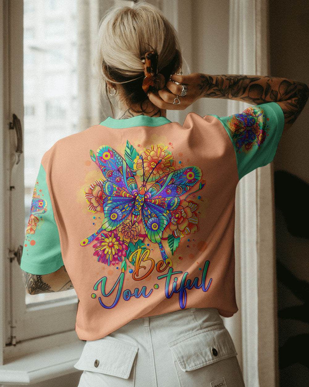 BE YOU TIFUL BUTTERFLY ALL OVER PRINT - TLTR1005231