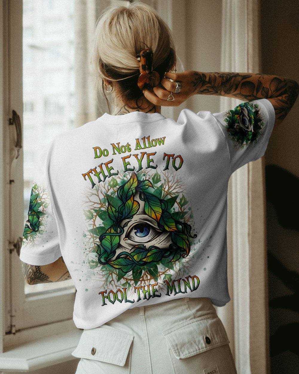 DO NOT ALLOW THE EYE TO FOOL THE MIND ALL OVER PRINT - YHDU1904233