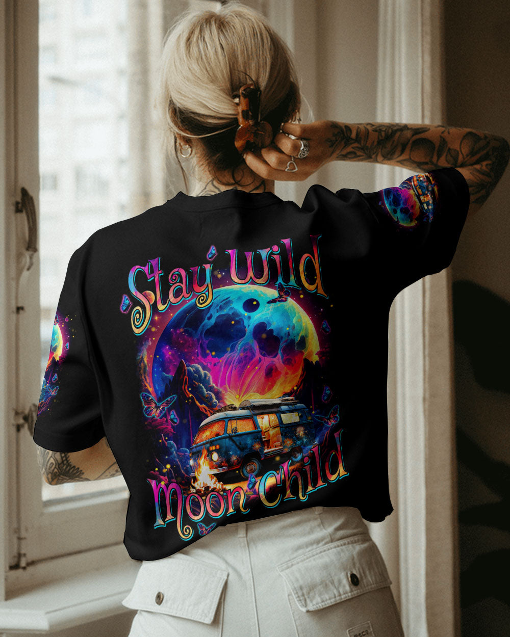 STAY WILD MOON CHILD COLORFUL ALL OVER PRINT - TYTM0803234