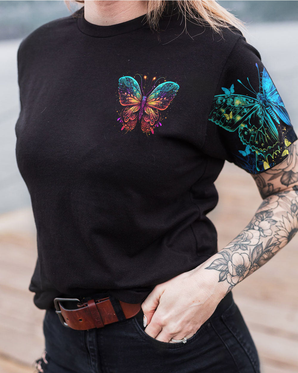 CHOOSE TO USE YOUR WINGS ALL OVER PRINT - TYTM2403231
