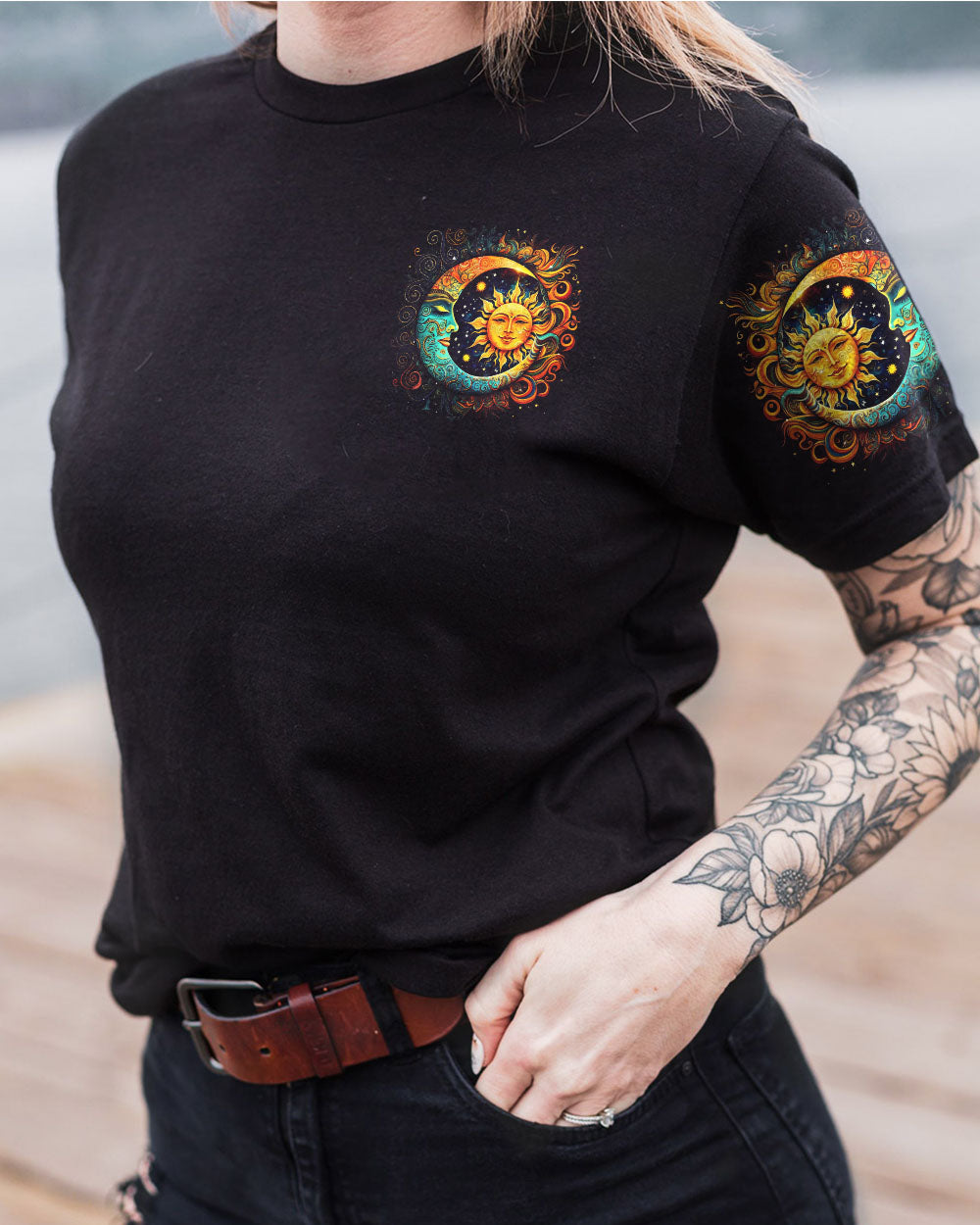 SHE HAS THE SPIRIT OF THE SUN ALL OVER PRINT - TLNT0805232