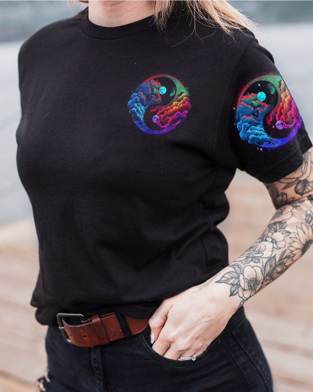 THE MOON SEES YOUR SOUL COLORFUL ALL OVER PRINT - TLNZ2404231