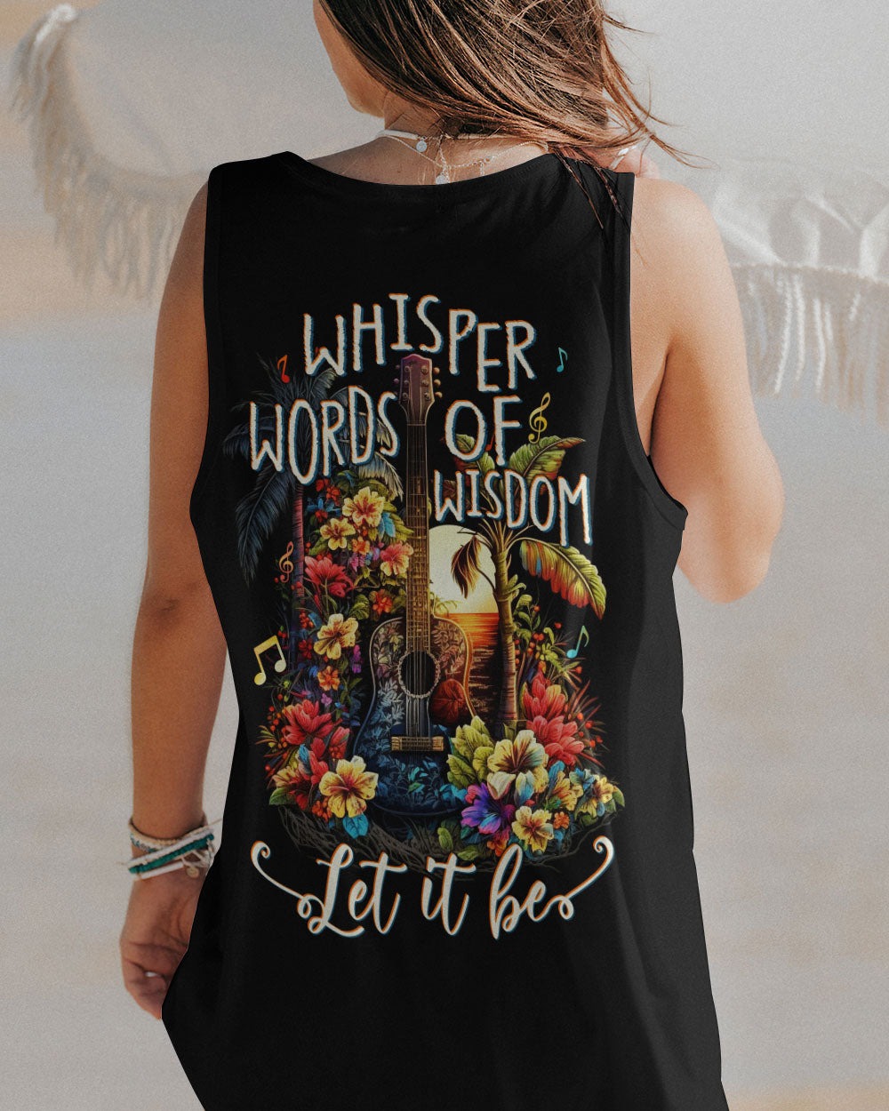 WHISPER WORDS OF WISDOM TROPICAL GUITAR ALL OVER PRINT - TLTW2504231