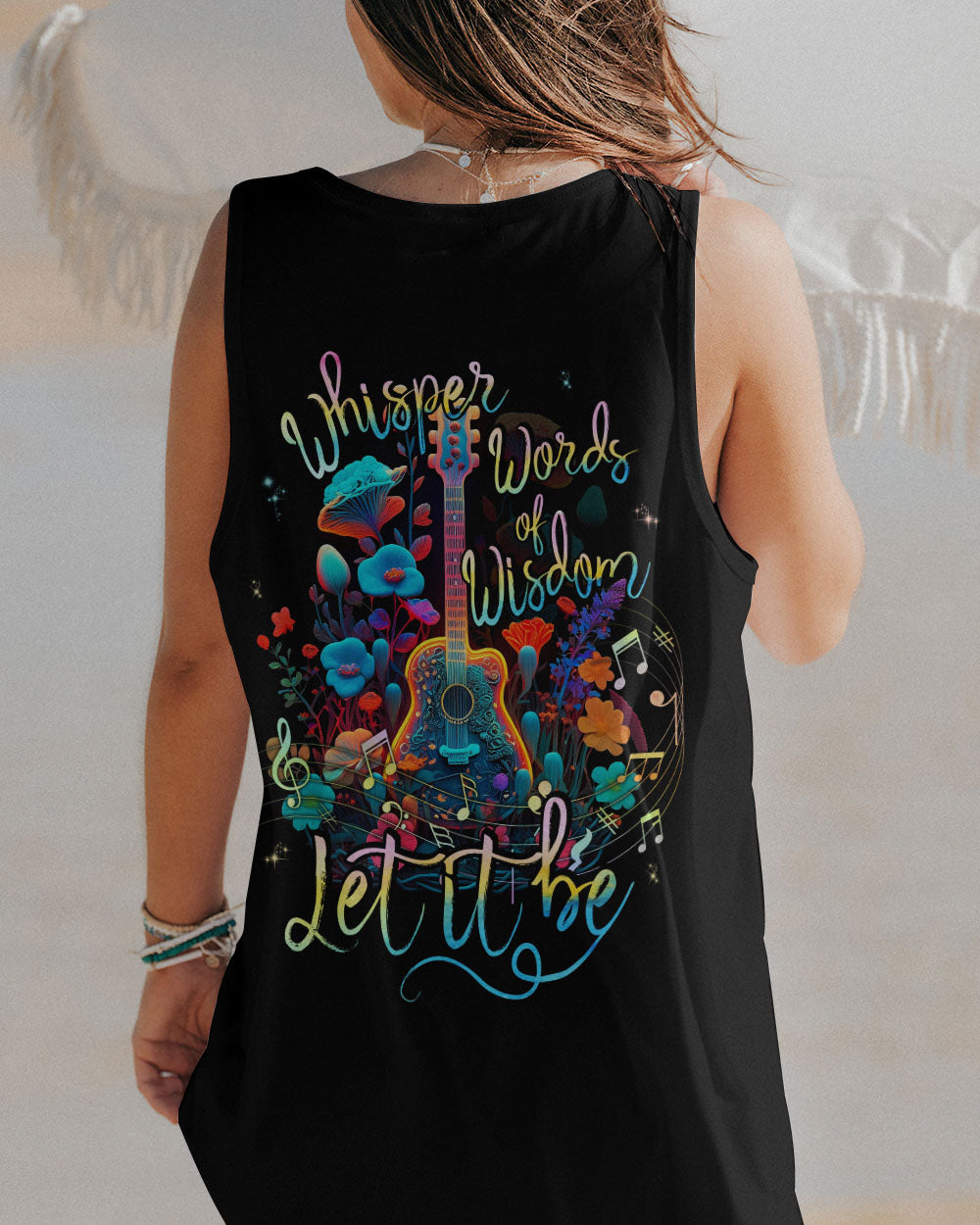 WHISPER WORDS OF WISDOM NEON GUITAR ALL OVER PRINT - TLNT1904231