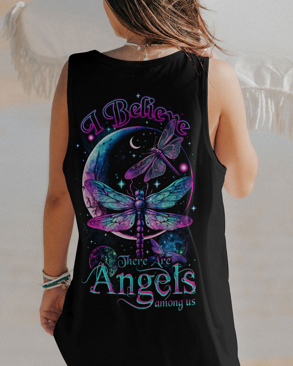 I BELIEVE THERE ARE ANGELS AMONG US ALL OVER PRINT - TY1904234