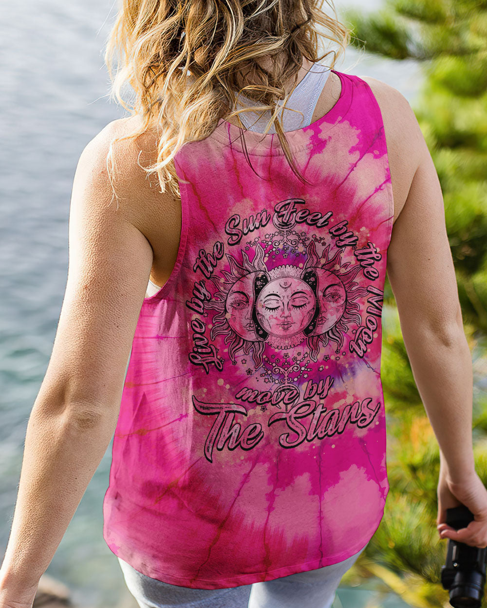 LIVE BY THE SUN PINK TIE DYE ALL OVER PRINT - TYTM0805231