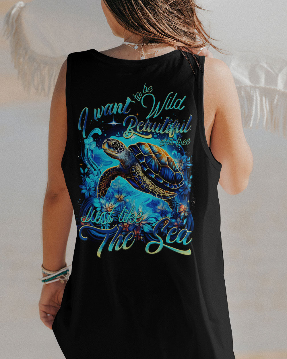 JUST LIKE THE SEA ALL OVER PRINT - TYTM2205233