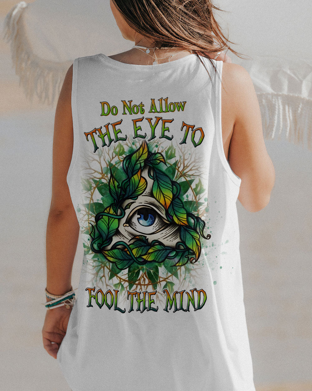 DO NOT ALLOW THE EYE TO FOOL THE MIND ALL OVER PRINT - YHDU1904233