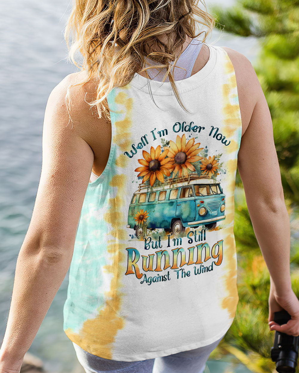 RUNNING AGAINST THE WIND TIE DYE ALL OVER PRINT - TLTW1105233