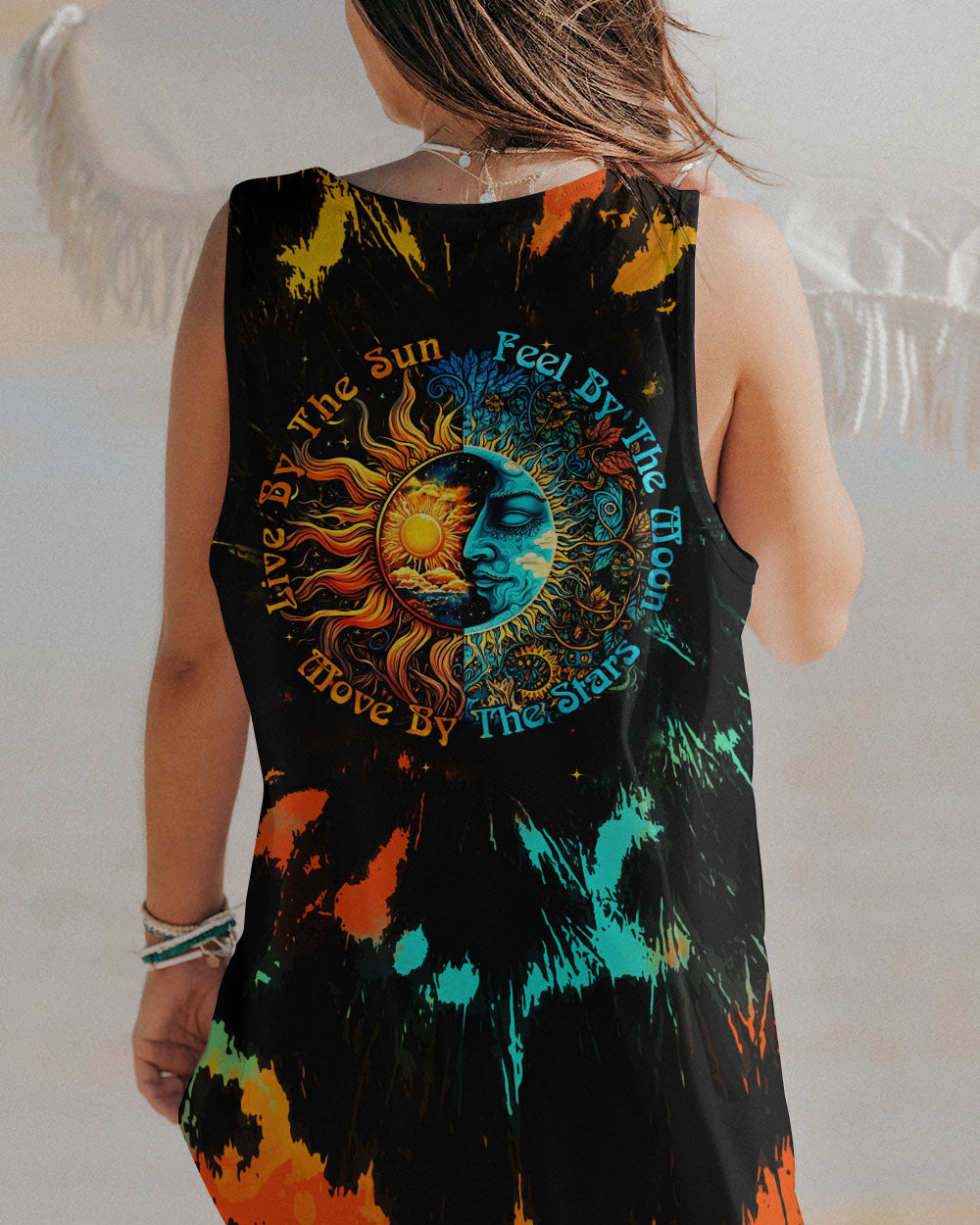 LIVE BY THE SUN TIE DYE ALL OVER PRINT- TYTM1105231