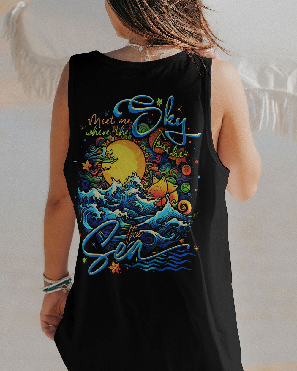 MEET ME WHERE THE SKY ALL OVER PRINT - TLNO2405231