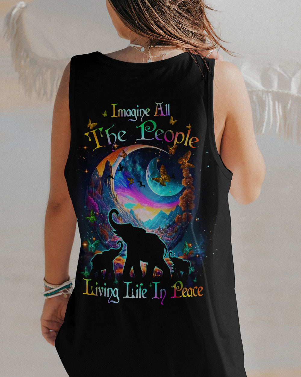 IMAGINE ALL THE PEOPLE LIVING LIFE IN PEACE ALL OVER PRINT - YHDU2403231