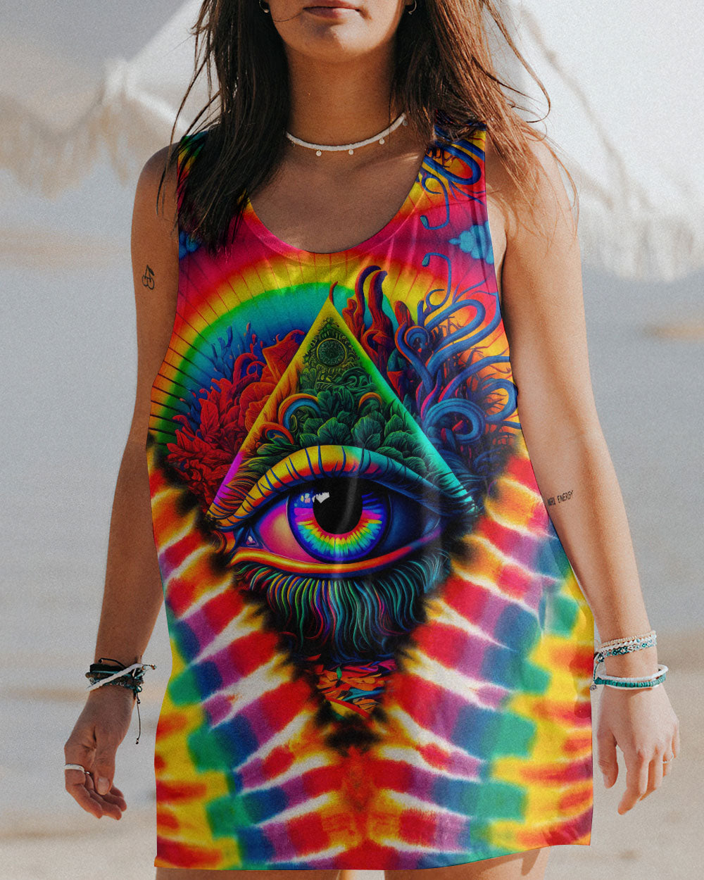 THE EYES ARE USELESS WHEN THE MIND IS BLIND TIE DYE ALL OVER PRINT - TYTM1005231