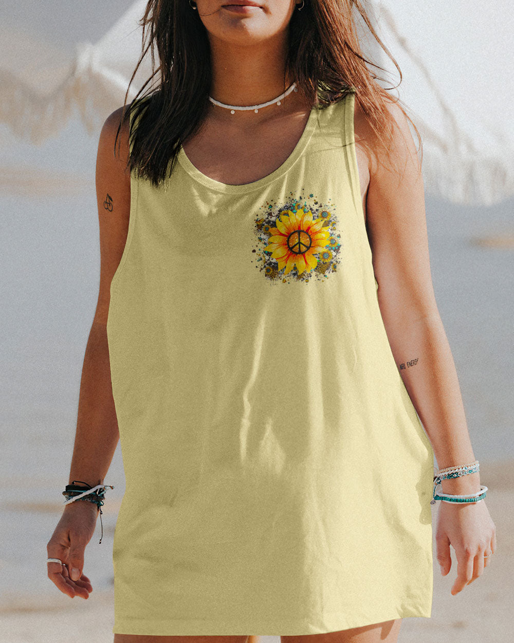 HIPPIE SOUL SUNFLOWER ALL OVER PRINT - TLTR1904231