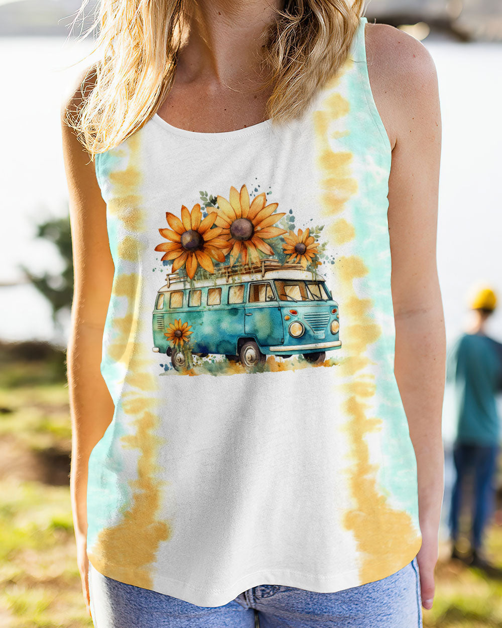 RUNNING AGAINST THE WIND TIE DYE ALL OVER PRINT - TLTW1105233