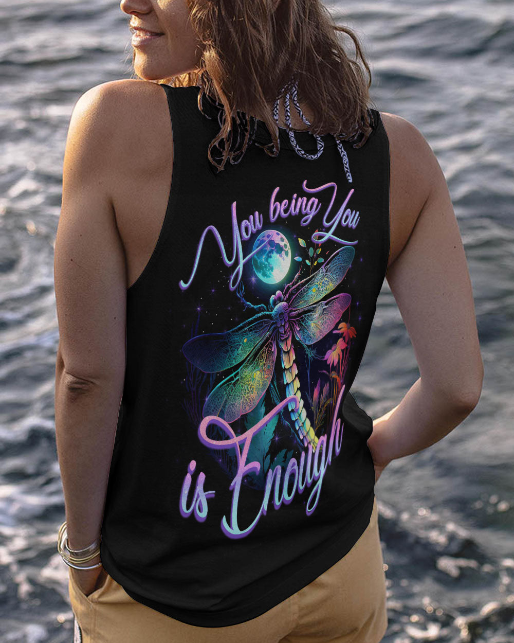 YOU BEING YOU IS ENOUGH ALL OVER PRINT - TYTD2004232
