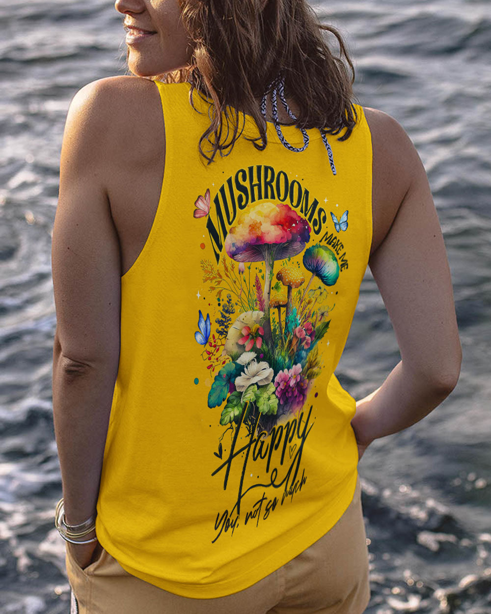 MUSHROOMS MAKE ME HAPPY ALL OVER PRINT - TA0304232