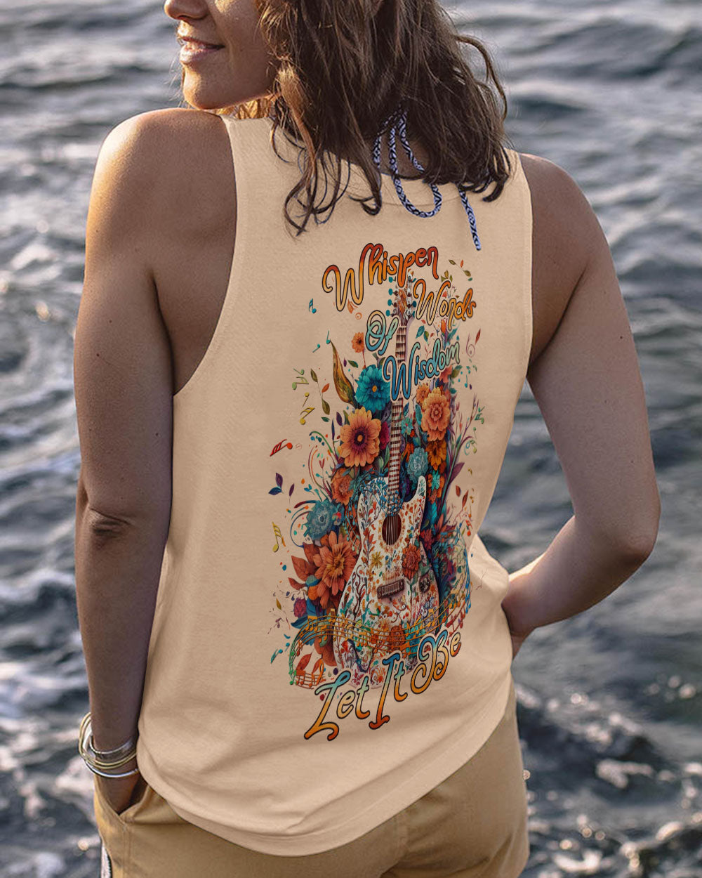 WHISPER WORDS OF WISDOM GUITAR ALL OVER PRINT - YHLN0505233
