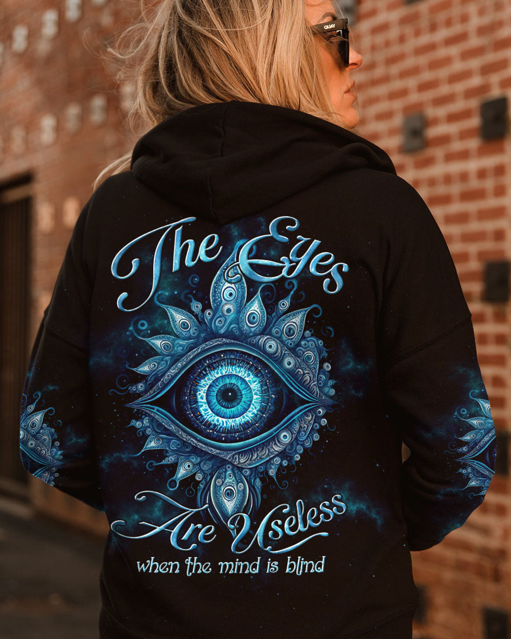 THE EYES ARE USELESS WHEN THE MIND IS BLIND ALL OVER PRINT - TLTW1005231