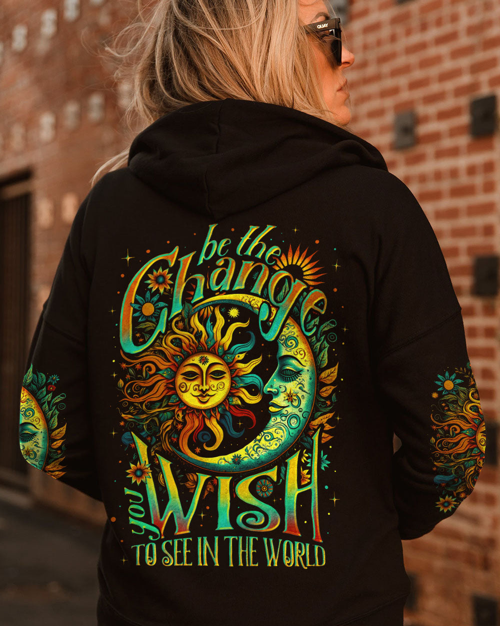 BE THE CHANGE YOU WISH ALL OVER PRINT - TY1105232