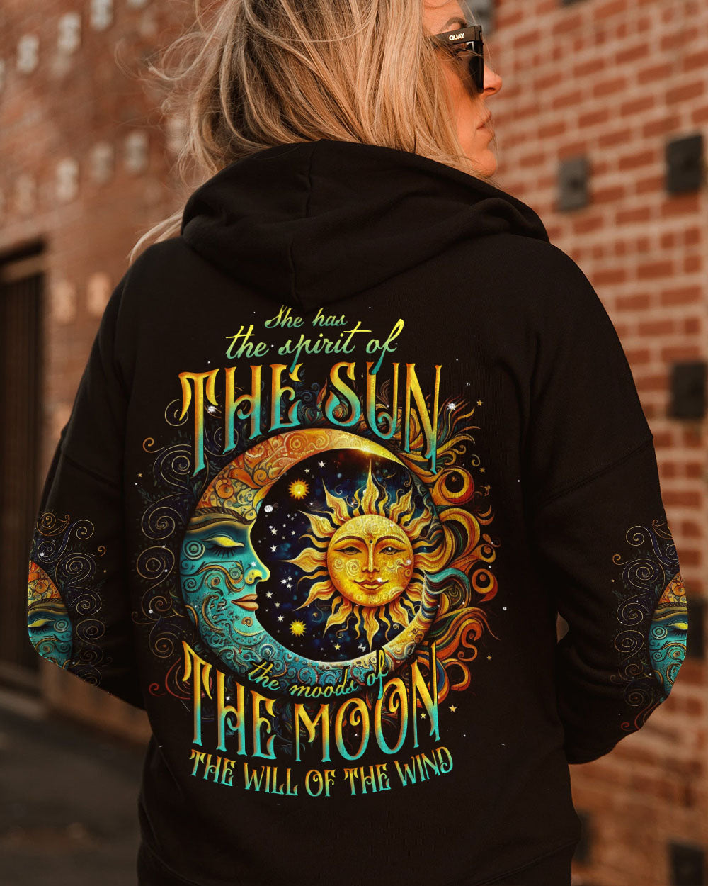 SHE HAS THE SPIRIT OF THE SUN ALL OVER PRINT - TLNT0805232