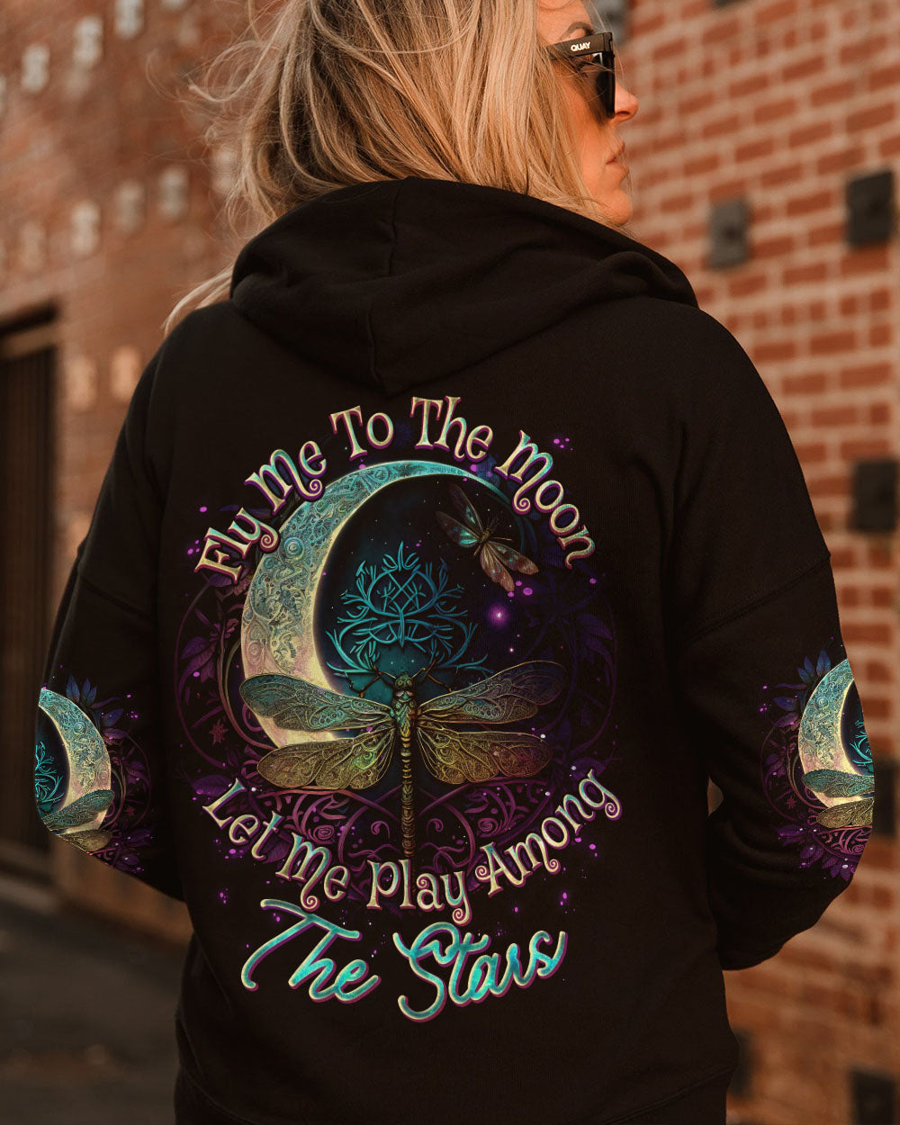FLY ME TO THE MOON DRAGONFLY ALL OVER PRINT - TLNO2004232
