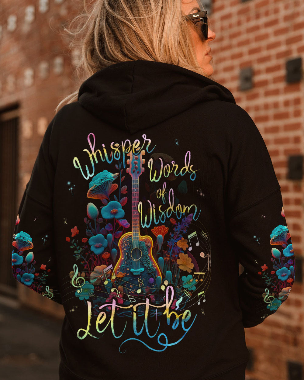 WHISPER WORDS OF WISDOM NEON GUITAR ALL OVER PRINT - TLNT1904231