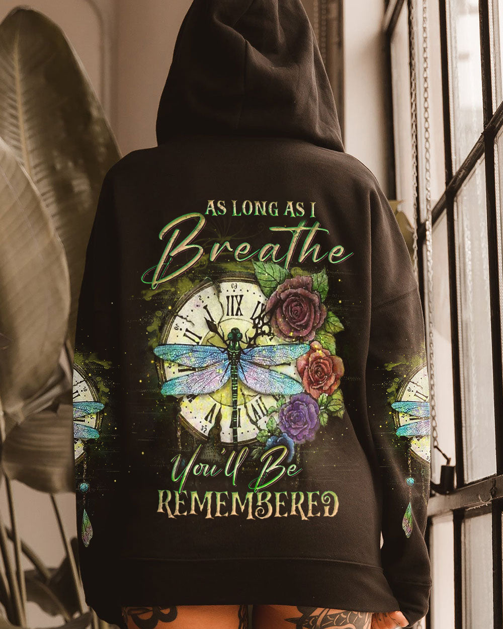 AS LONG AS I BREATHE YOU'LL BE REMEMBER ALL OVER PRINT - YHDU2704233