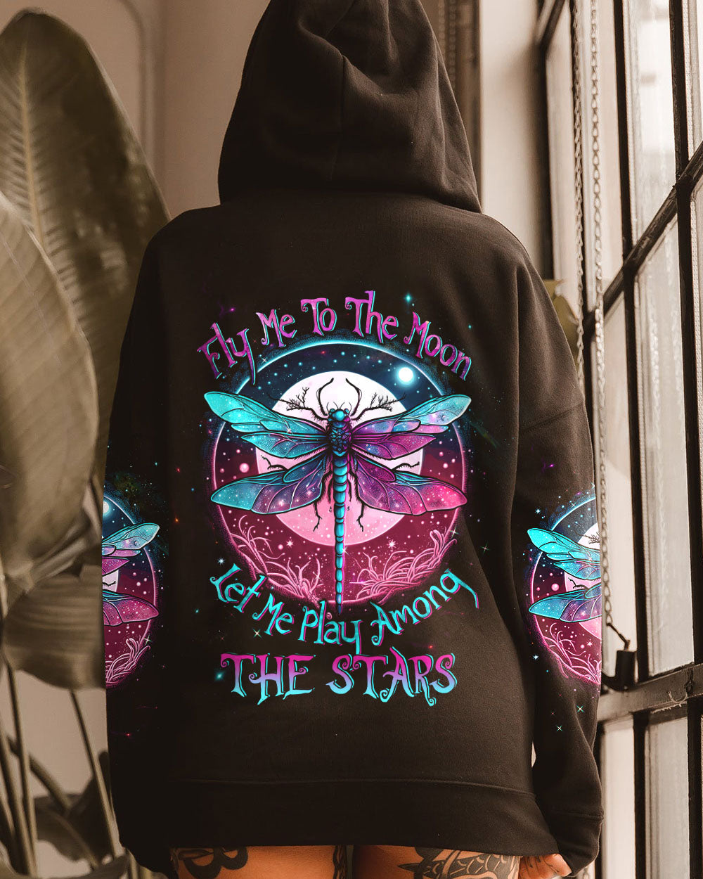 FLY ME TO THE MOON ALL OVER PRINT - TYTW0804235