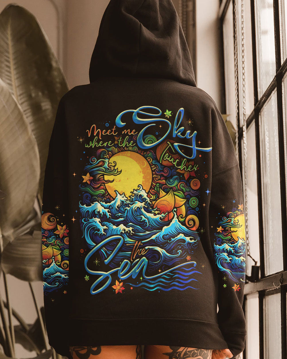 MEET ME WHERE THE SKY ALL OVER PRINT - TLNO2405231