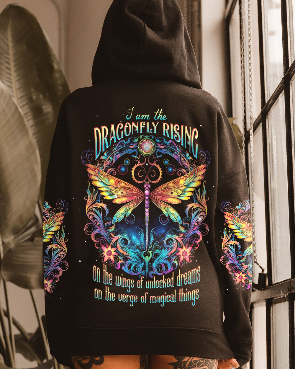 I AM THE DRAGONFLY RISING ALL OVER PRINT - TLNT1105232