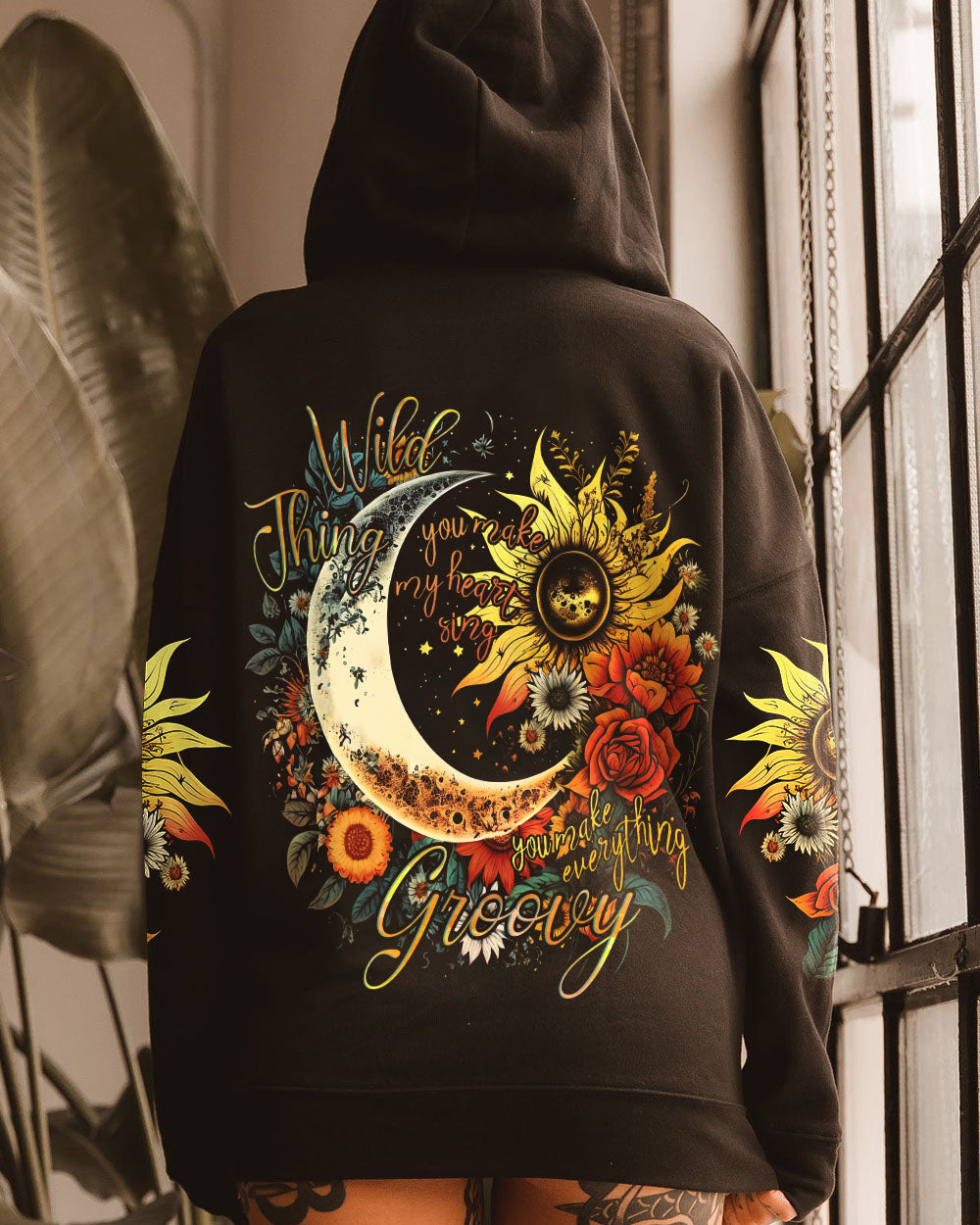 WILD THING FLORAL MOON ALL OVER PRINT - TLNT2504234