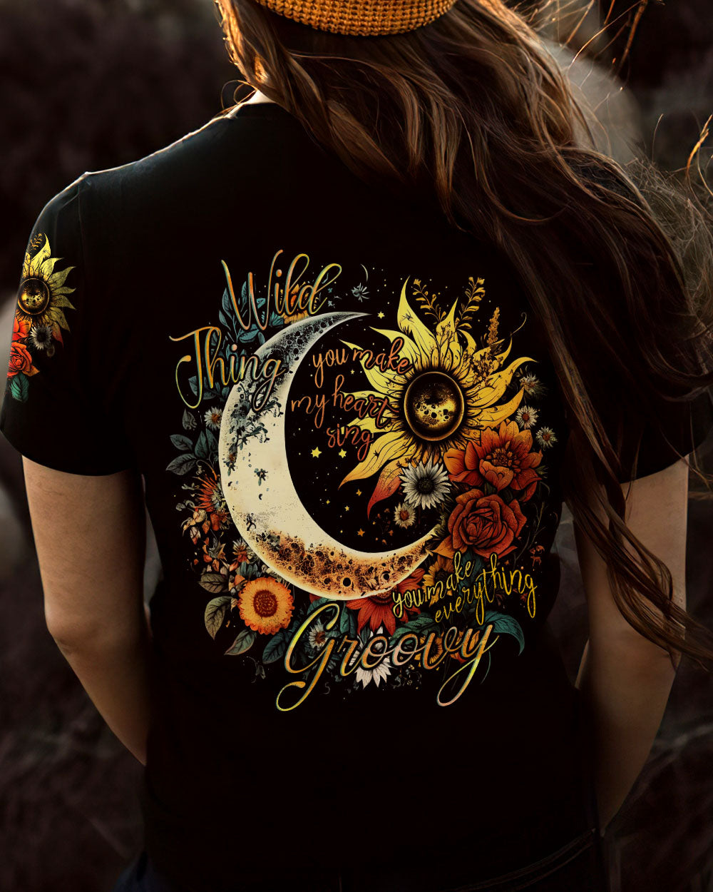 WILD THING FLORAL MOON ALL OVER PRINT - TLNT2504234