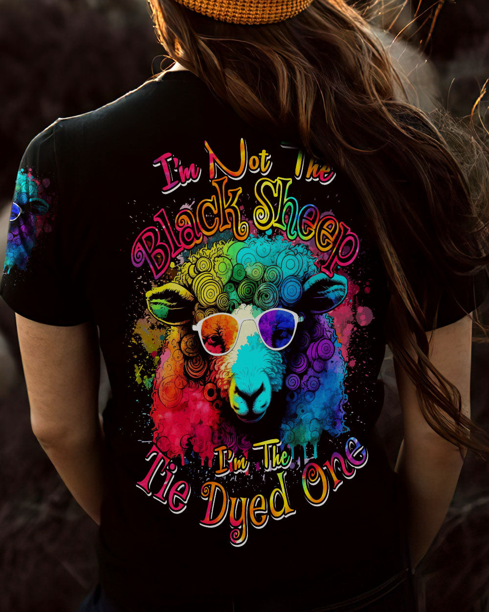 I'M THE TIE DYED ONE ALL OVER PRINT - TYTM2103232