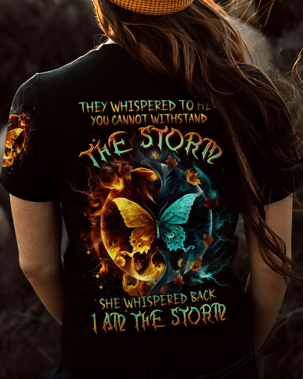 I AM THE STORM BUTTERFLY ALL OVER PRINT - YHDU1105233