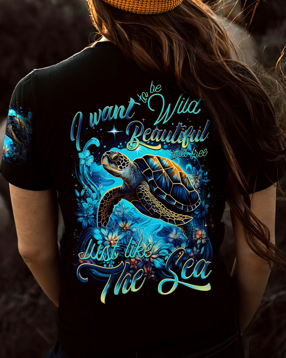 JUST LIKE THE SEA ALL OVER PRINT - TYTM2205233