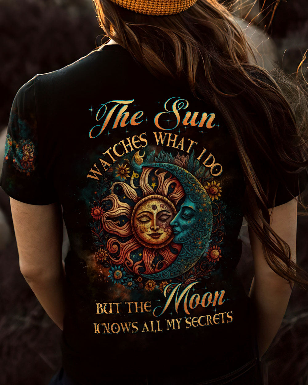 THE SUN WATCHES WHAT I DO ALL OVER PRINT - YHHG0905233