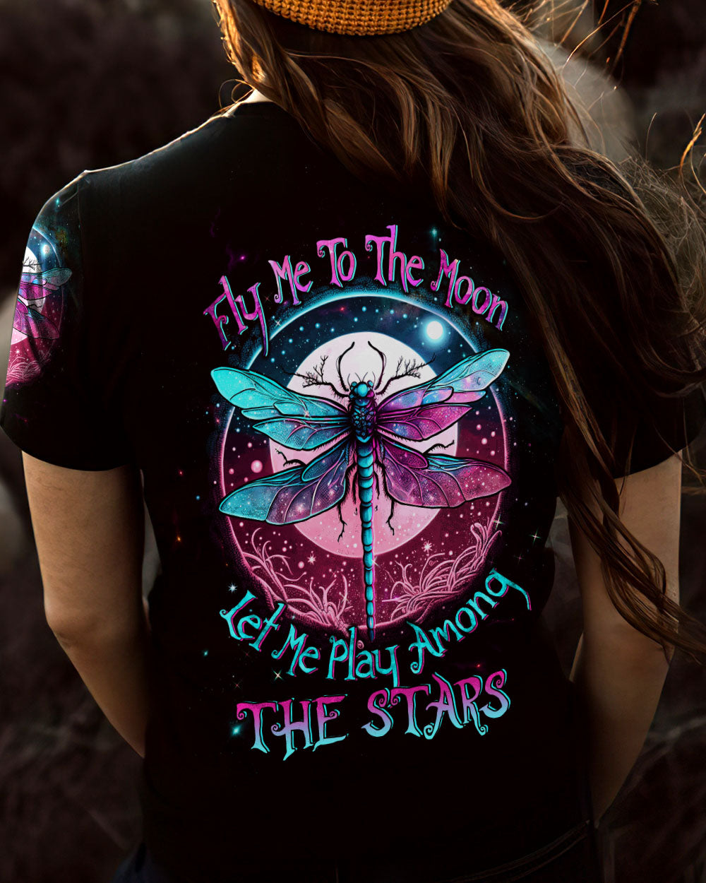 FLY ME TO THE MOON ALL OVER PRINT - TYTW0804235