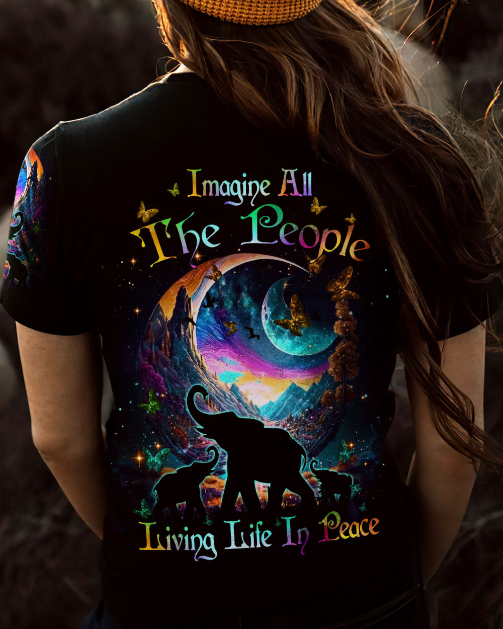 IMAGINE ALL THE PEOPLE LIVING LIFE IN PEACE ALL OVER PRINT - YHDU2403231