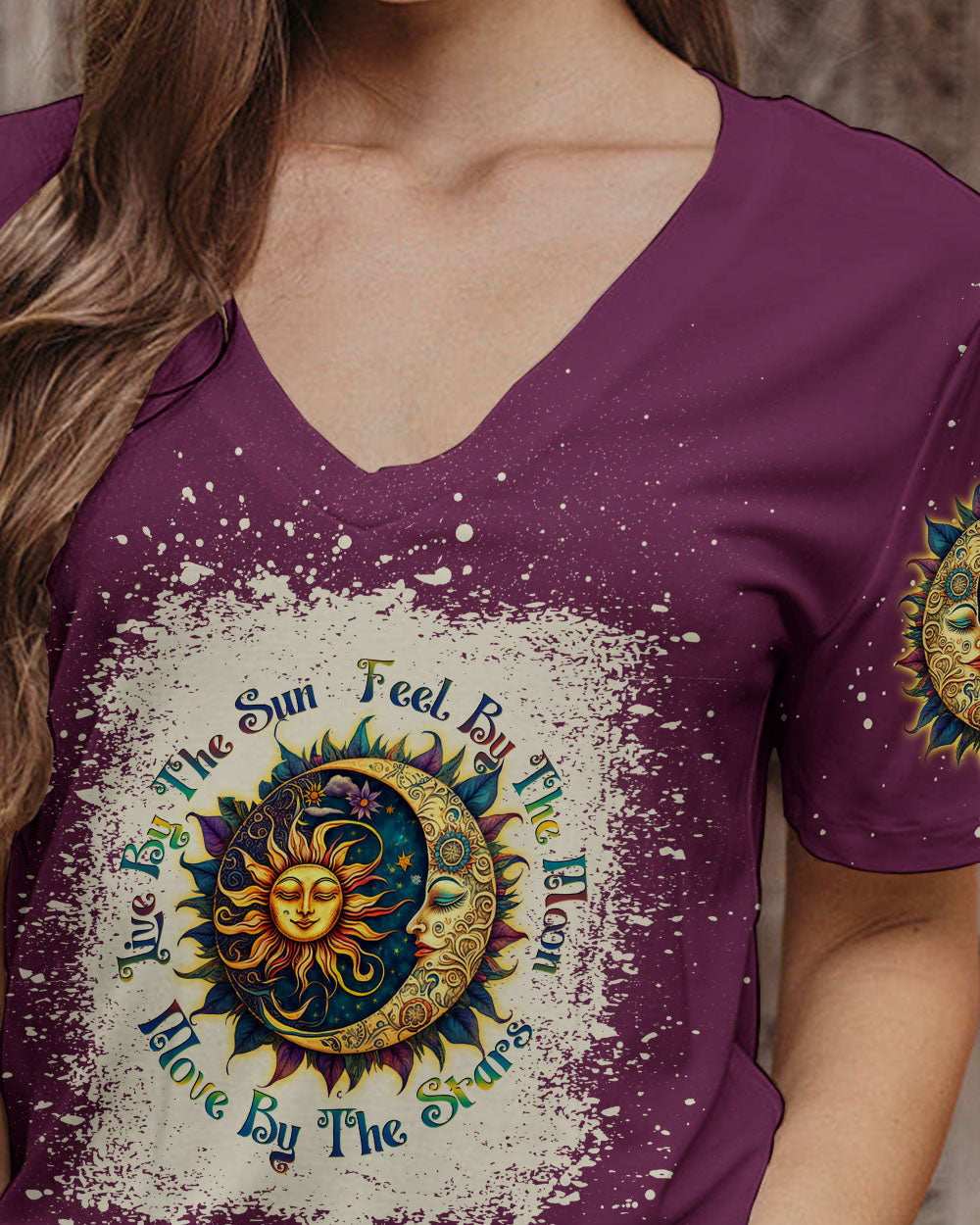 LIVE BY THE SUN BLEACHED ALL OVER PRINT - YHDU0405233